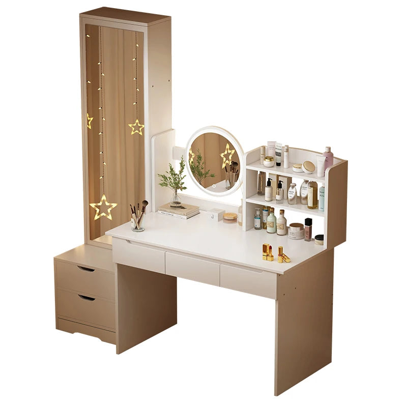 Mirror Living Room Dressing Table Family Storage Small Outdoor Dressing Table Light Design Vanity Para Maquillaje Rome Furniture