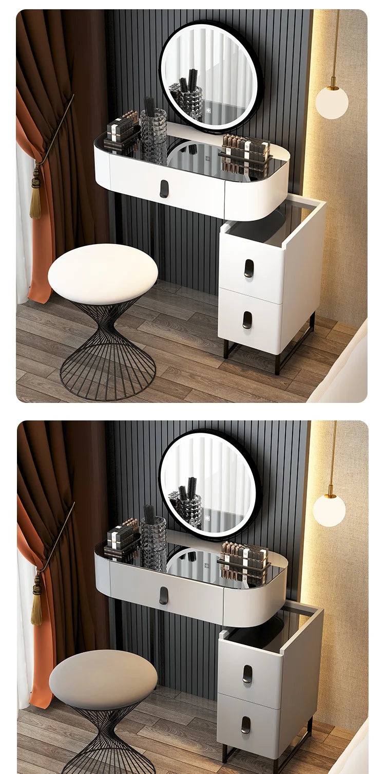 Makeup Bedroom Dressing Table Girls Storage Home Makeup Dressing Table Living Room Furnitures Tocador De Maquillaje Decoration