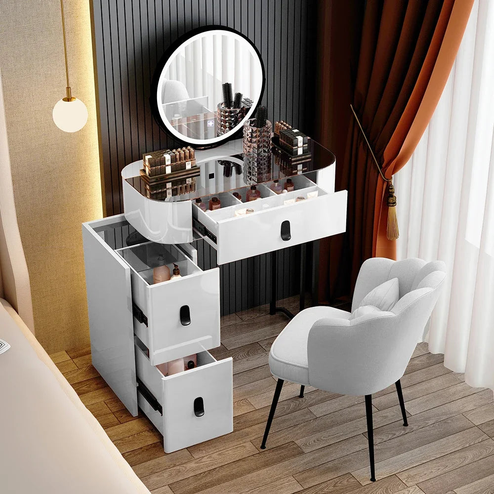 Makeup Bedroom Dressing Table Girls Storage Home Makeup Dressing Table Living Room Furnitures Tocador De Maquillaje Decoration