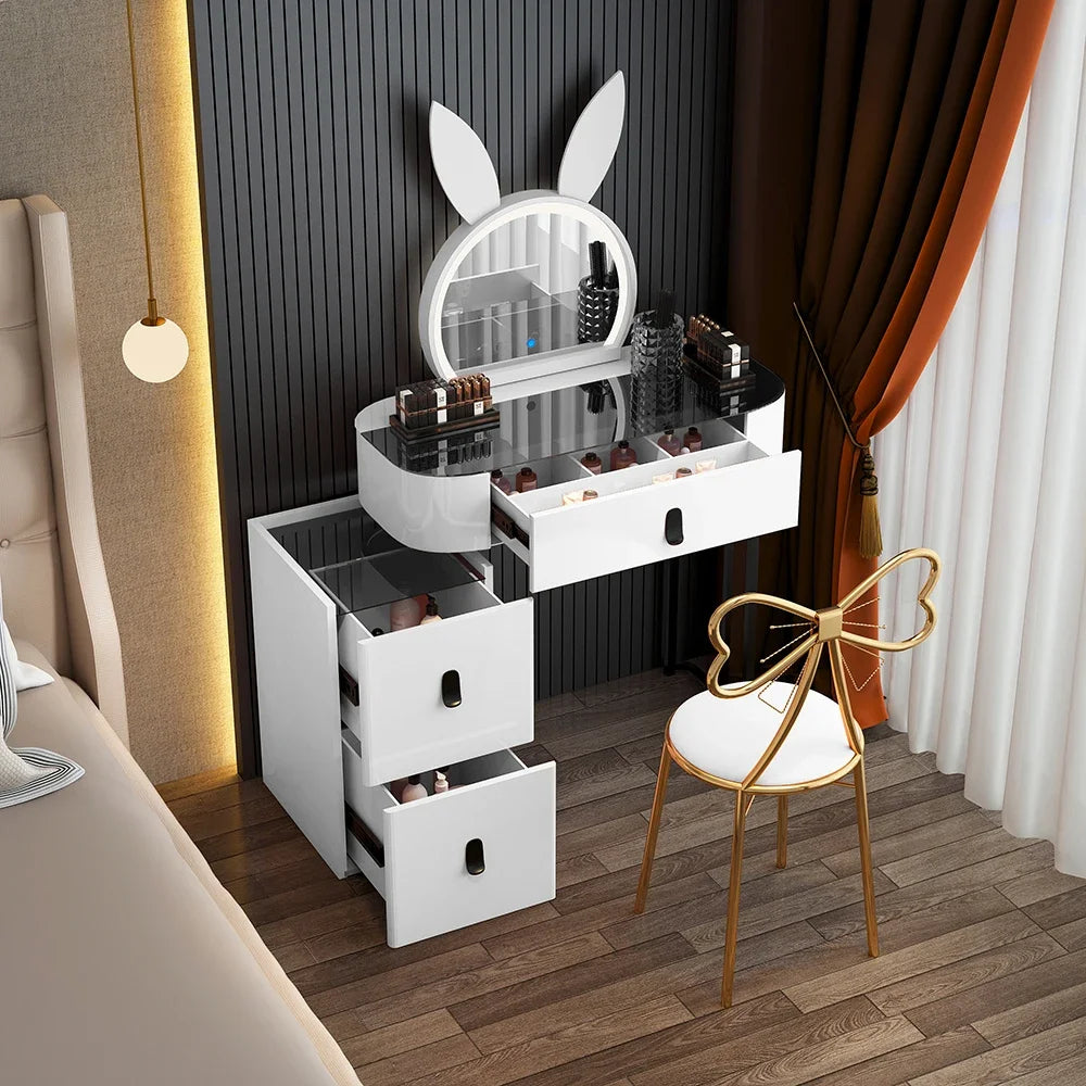 Makeup Bedroom Dressing Table Girls Storage Home Makeup Dressing Table Living Room Furnitures Tocador De Maquillaje Decoration