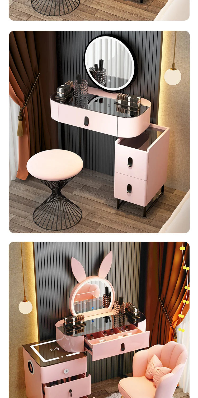 Makeup Bedroom Dressing Table Girls Storage Home Makeup Dressing Table Living Room Furnitures Tocador De Maquillaje Decoration