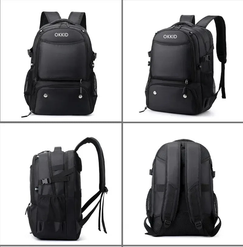 Basketball Backpack Large Sports Equipment Bag with Ball Holder & Shoe Compartment Sport Bags for Soccer, Volleyball,Gym, School