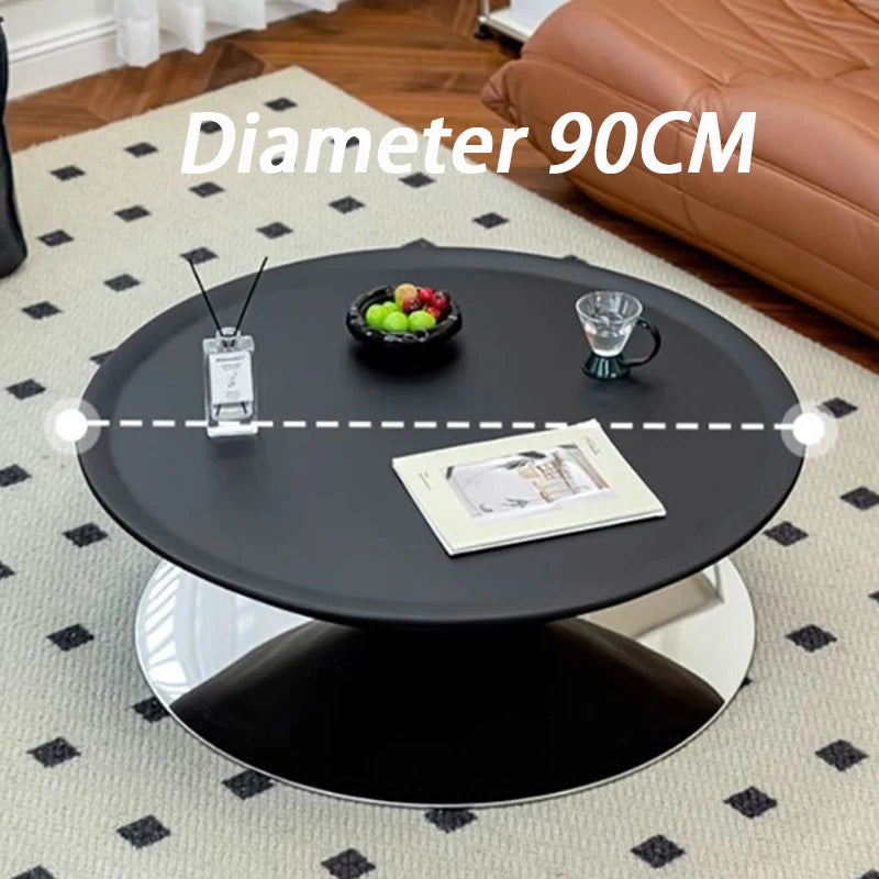Flying Saucer Coffee Table Living Room Modern Decor Round Tea Table Hall Nordic Design Center Tables Coffee Home Furniture