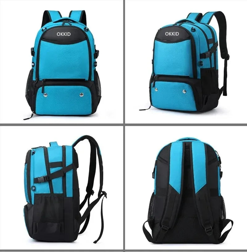 Basketball Backpack Large Sports Equipment Bag with Ball Holder & Shoe Compartment Sport Bags for Soccer, Volleyball,Gym, School