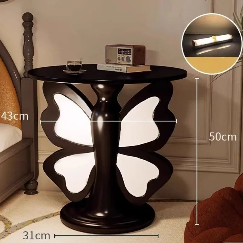 Artistic Creative Living Room End Tables Aesthetic Luxury Modern Nordic Sofa Side Coffee Table Waterproof Steadiness Home Decor