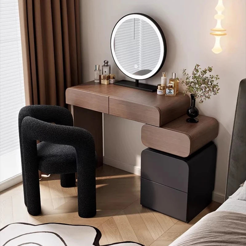Suspended Dressing Table Mid Century Adult Toiletries Dressing Table Natural Comfortable Comoda Para O Quarto Storage Furniture