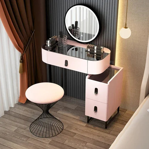 Makeup Bedroom Dressing Table Girls Storage Home Makeup Dressing Table Living Room Furnitures Tocador De Maquillaje Decoration