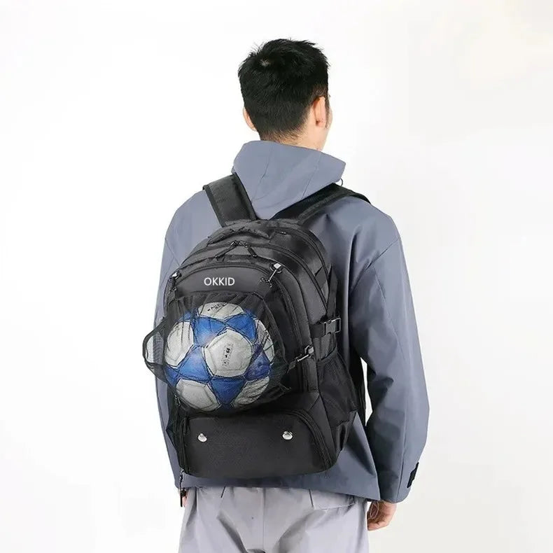 Basketball Backpack Large Sports Equipment Bag with Ball Holder & Shoe Compartment Sport Bags for Soccer, Volleyball,Gym, School