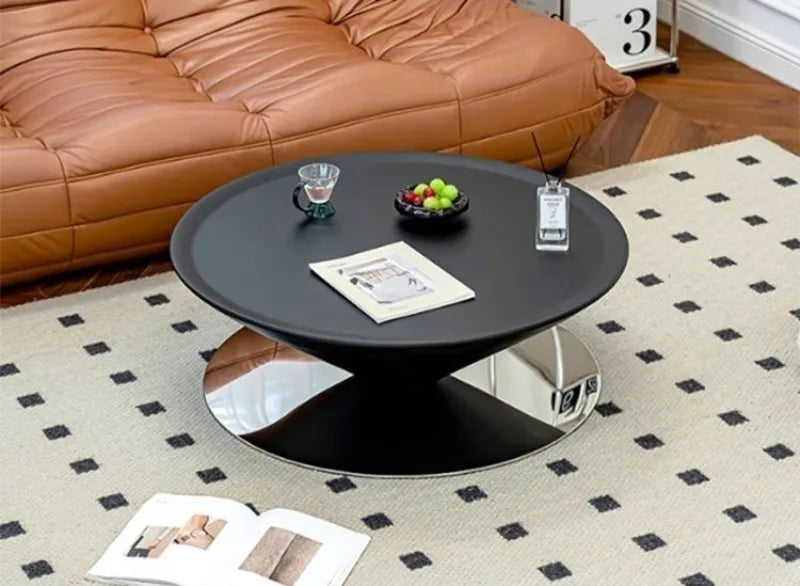 Flying Saucer Coffee Table Living Room Modern Decor Round Tea Table Hall Nordic Design Center Tables Coffee Home Furniture