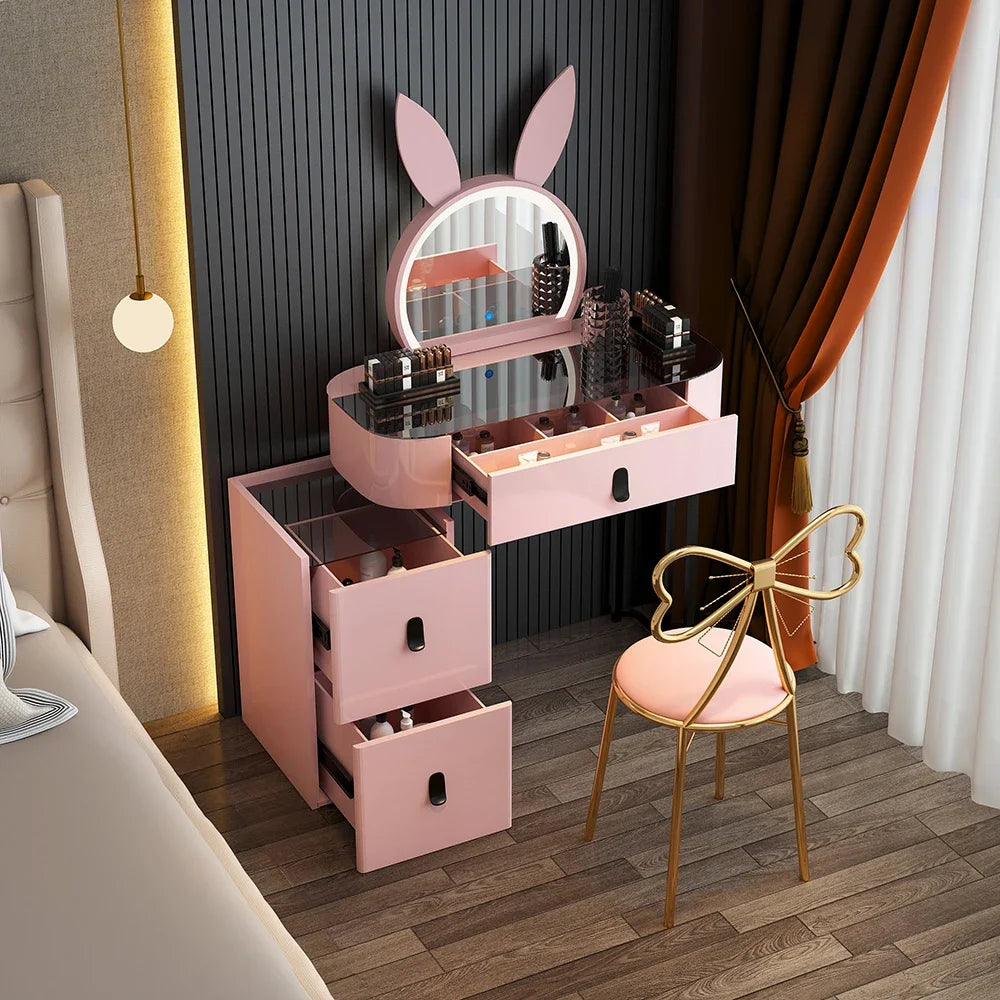 Makeup Bedroom Dressing Table Girls Storage Home Makeup Dressing Table Living Room Furnitures Tocador De Maquillaje Decoration