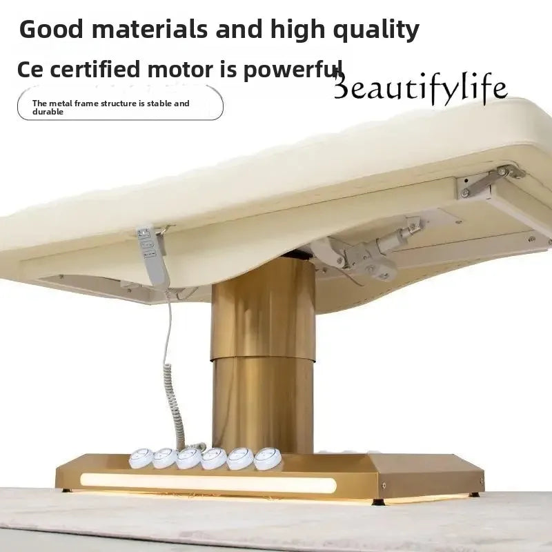 Electric Beauty Bed, Special Massage Bed For Beauty Salon, Eyelash Bed Multi-function