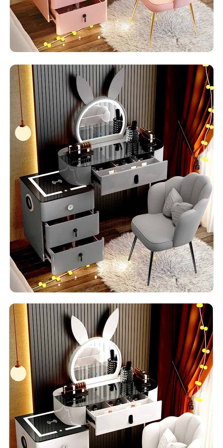 Makeup Bedroom Dressing Table Girls Storage Home Makeup Dressing Table Living Room Furnitures Tocador De Maquillaje Decoration